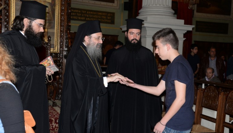 Παράκληση στήν Πάτρα γιά τούς διαγωνιζομένους στίς πανελλαδικές ἐξετάσεις (ΦΩΤΟ)