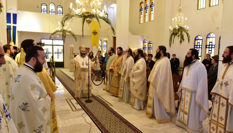 Θεία Λειτουργία από το Μητροπολίτη Λαγκαδά για τα έξι έτη Αρχιερατείας του (ΦΩΤΟ)