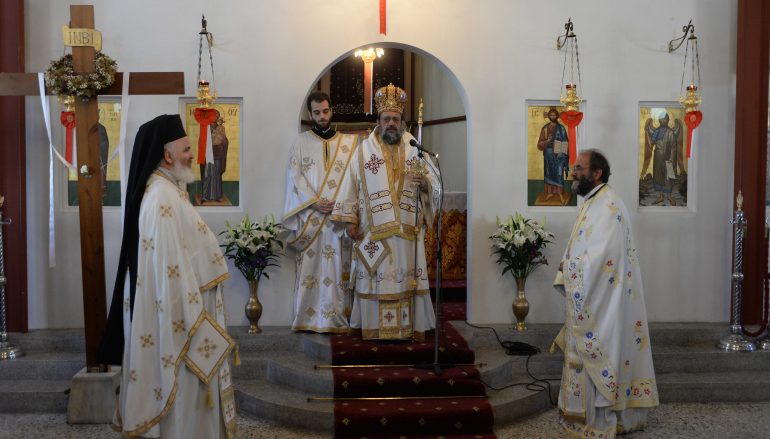 Ο Μητροπολίτης Μεσσηνίας στον Ι. Ναό Αγ. Αικατερίνης Καλαμάτας (ΦΩΤΟ)