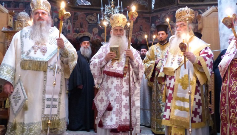 Αρχιερατικό Συλλείτουργο για την Οσία Σοφία της Κλεισούρας (ΦΩΤΟ – ΒΙΝΤΕΟ)