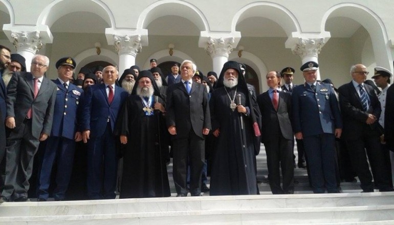 Στο Άγιον Όρος ο Πρόεδρος της Δημοκρατίας (ΦΩΤΟ)
