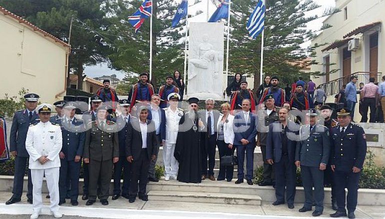 Ο εορτασμός της 75ης Επετείου της Μάχης της Κρήτης στο Ρέθυμνο (ΦΩΤΟ)