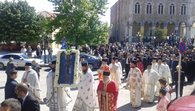 Η εορτή του Αγίου Νείλου του Μυροβλύτου στον Αγ. Πέτρο Κυνουρίας (ΦΩΤΟ)