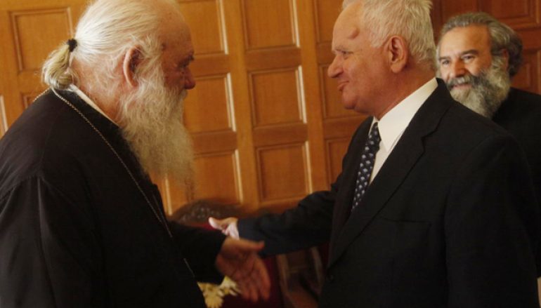 Συνάντηση του Αρχιεπισκόπου με παλιό του μαθητή (ΦΩΤΟ)