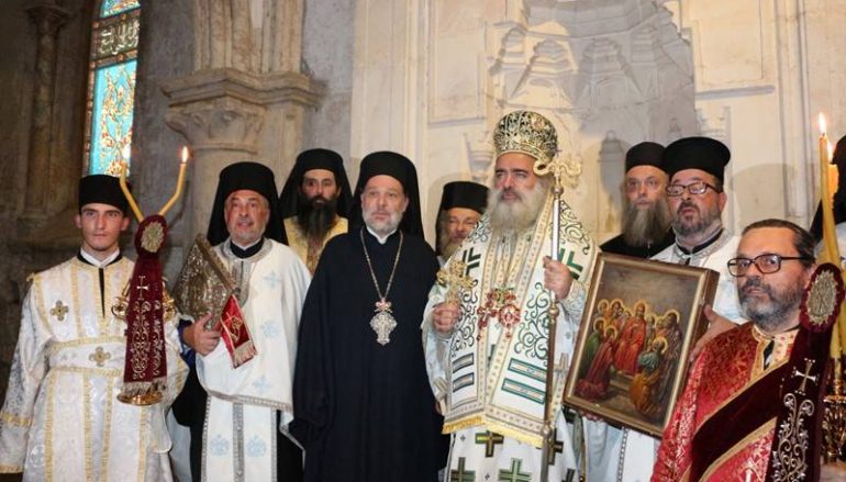 Η εορτή του Αγίου Πνεύματος στην Αγία Σιών (ΦΩΤΟ – ΒΙΝΤΕΟ)