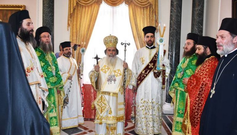 Η εορτή των Αγίων Κωνσταντίνου κι Ελένης στο Πατριαρχείο Ιεροσολύμων (ΦΩΤΟ – ΒΙΝΤΕΟ)