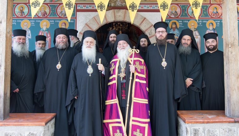 Ενθρόνιση Ηγουμένου στην Ι. Μονή Τιμίου Προδρόμου Σκήτης Βεροίας (ΦΩΤΟ)
