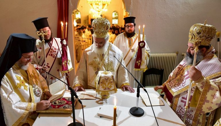 Εγκαίνια Ι. Ν. Αγίων Ιωάννου του Θεολόγου και Δημητρίου του Μυροβλύτου στην Ι. Μ. Λαγκαδά (ΦΩΤΟ)
