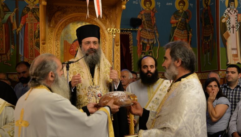 Ὁ Ἑσπερινός τῆς Ἀναλήψεως στήν Ι. Μ. Πατρών (ΦΩΤΟ)