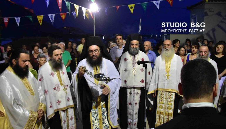 Ο εσπερινός των Αγίων Πάντων στο Ναύπλιο (ΦΩΤΟ)