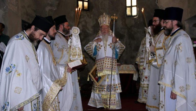 Πατριαρχική Λειτουργία στη Σινασό της Καππαδοκίας (ΦΩΤΟ)