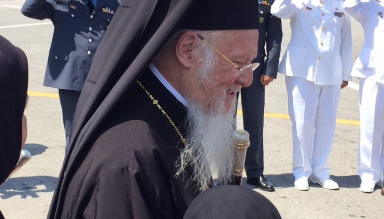Αναχώρησε από τα Χανιά ο Οικουμενικός Πατριάρχης Βαρθολομαίος (ΦΩΤΟ)