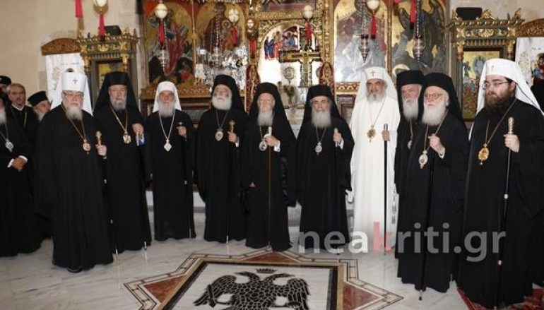 Σε εξέλιξη η «μικρή Σύναξη» παρουσία των 10 Προκαθημένων