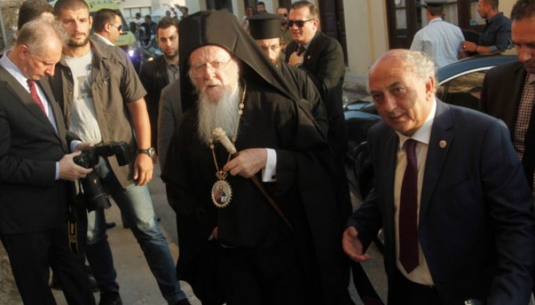 Επίτιμος δημότης Κισάμου ανακηρύχθηκε ο Οικ. Πατριάρχης Βαρθολομαίος