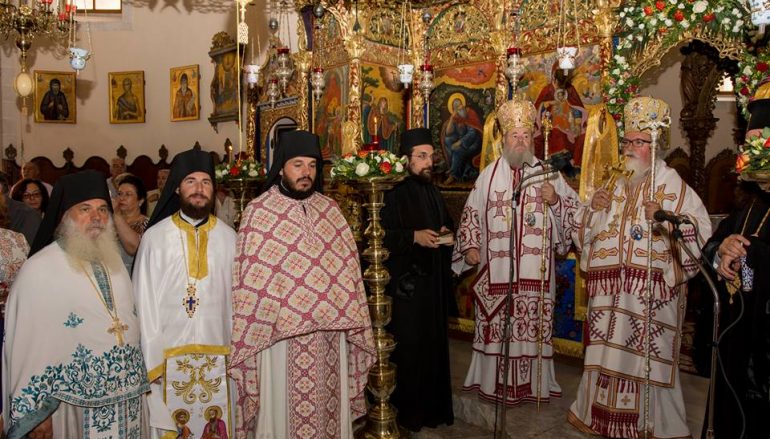 Η εορτή της Παναγίας Τριχερούσης και χειροτονία Πρεσβυτέρου στην Αγ. Τριάδα των Τζαγκαρόλων (ΦΩΤΟ)