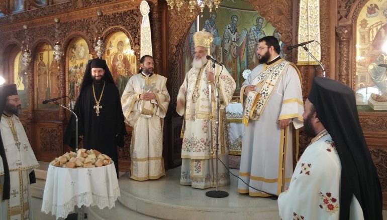 Χειροτονία διακόνου από τον Μητροπολίτη Βρεσθένης στον Νέο Κόσμο (ΦΩΤΟ)