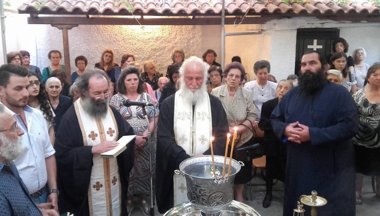 Ο εσπερινός της Αγίας Παρασκευής στην Τρίπολη (ΦΩΤΟ)