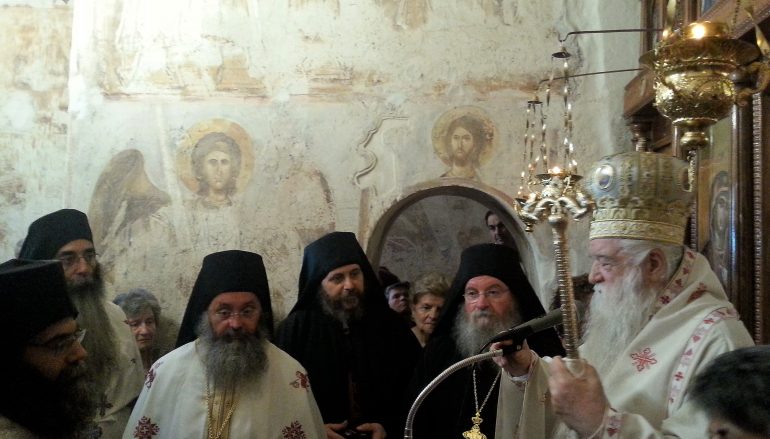 Η Επαναλειτουργία της Παλαιάς Ιεράς Μονής Ταξιαρχών Αιγιαλείας (ΦΩΤΟ)