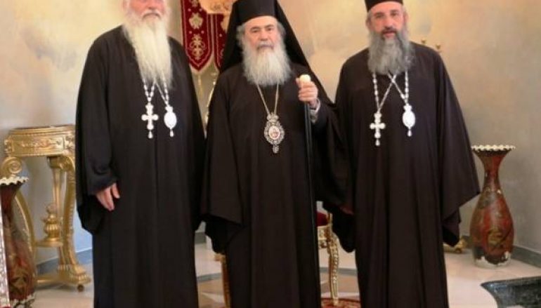 Οι Μητροπολίτες Ρεθύμνης και Μεσογαίας στο Πατριαρχείο Ιεροσολύμων (ΦΩΤΟ)