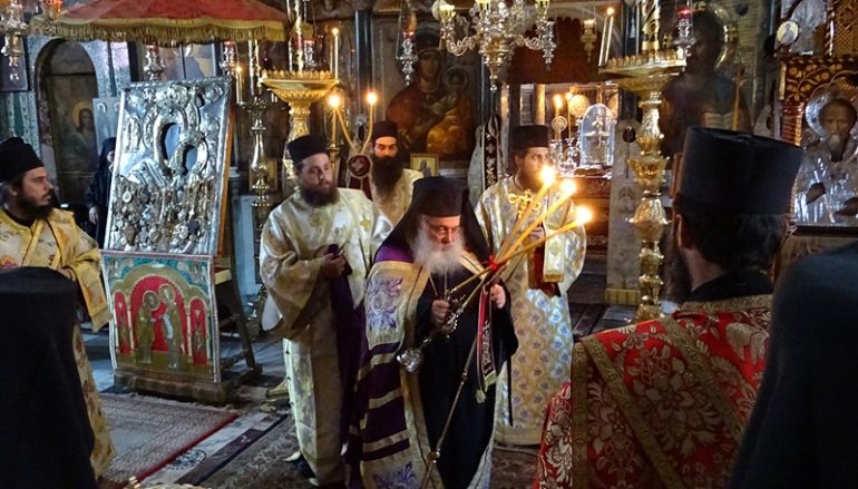 Ο Μητροπολίτης Εδέσσης στην πανήγυρη της Ι. Μονής Μεγίστης Λαύρας (ΦΩΤΟ)