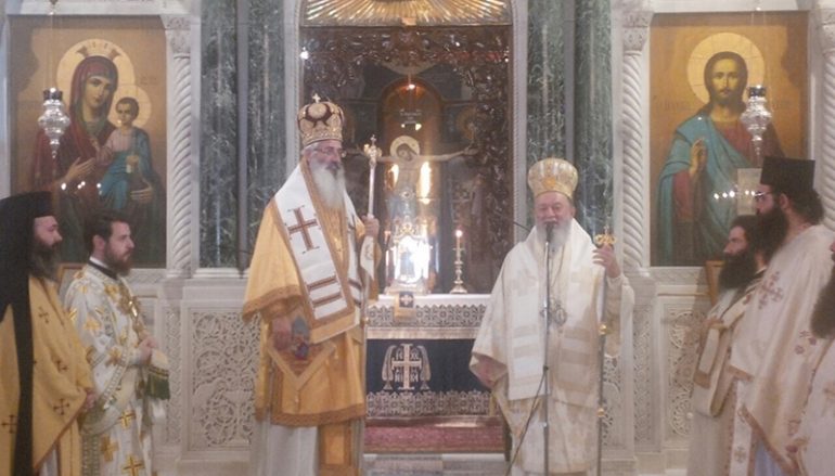 Αρχιερατικό Συλλείτουργο στον Άγιο Ιωάννη το Ρώσσο (ΦΩΤΟ)