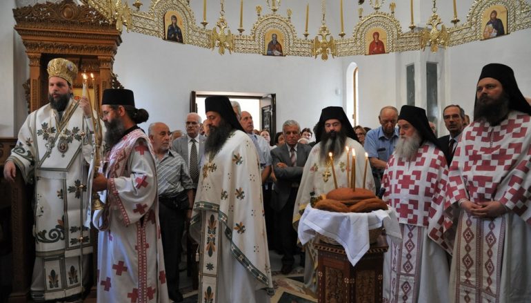 Θυρανοίξια Ναού Αγιορειτών Πατέρων της Μονής Ξενοφώντος στη Ν. Ιωνία (ΦΩΤΟ)