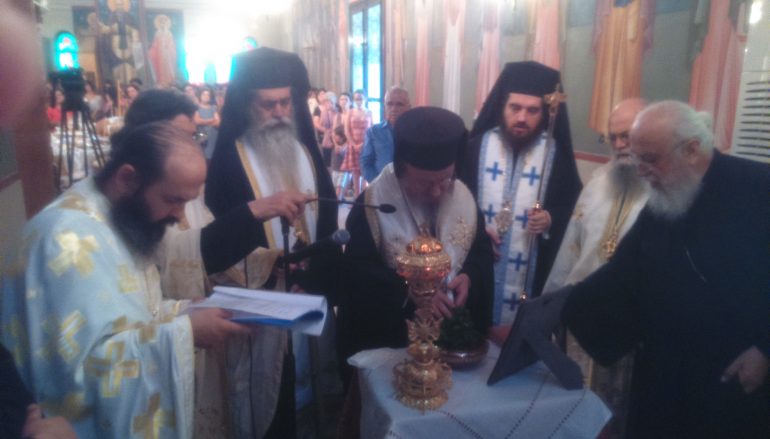 Θυρανοίξια Παρεκκλησίου του Οσίου Παϊσίου στην Ι. Μ. Αιτωλίας (ΦΩΤΟ)