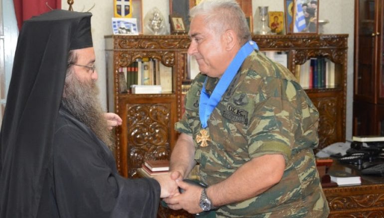 Στο Μητροπολίτη Χίου ο Διοικητής της ΑΣΔΕΝ (ΦΩΤΟ)