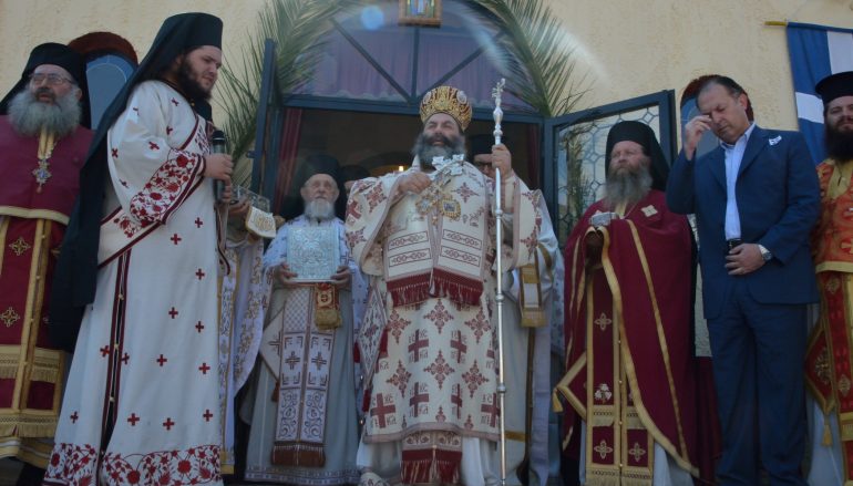 Η Ανακομιδή των Λειψάνων των Αγ. Ραφαήλ, Νικολάου και Ειρήνης στην Ι. Μ. Λαγκαδά (ΦΩΤΟ)