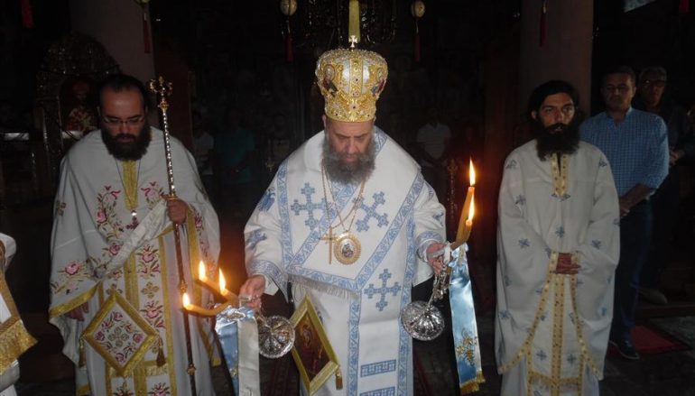 Αρχιερατική Θ. Λειτουργία στην Ιερά Μονή Σπηλιάς (ΦΩΤΟ)