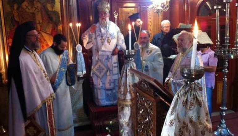 Ο Μητροπολίτης Κερκύρας στον Άγιο Νικόλαο Κάτω Κορακιάνας (ΦΩΤΟ)