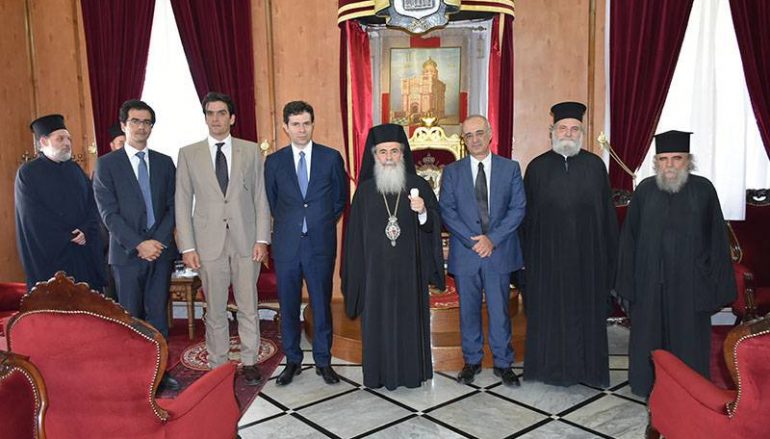 Ο Υφυπουργός Εξωτερικών στο Πατριαρχείο Ιεροσολύμων (ΦΩΤΟ – ΒΙΝΤΕΟ)