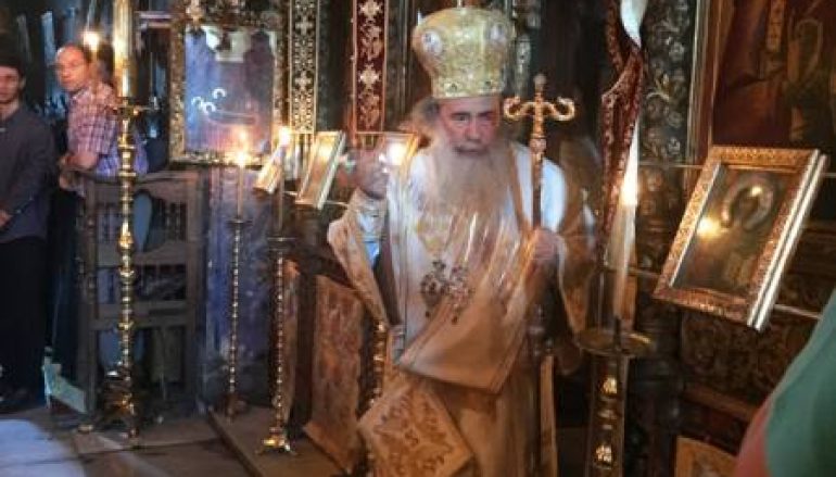 Η επίσκεψη του Πατριάρχη Ιεροσολύμων στο Άγιον Όρος (ΦΩΤΟ)