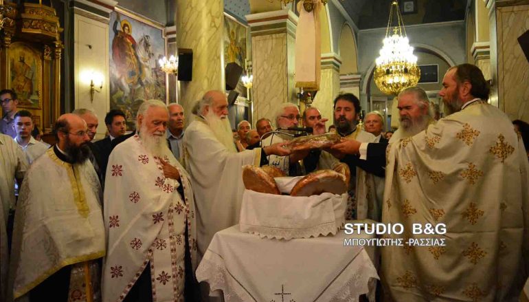Πανηγυρικός εσπερινός στην Κοίμηση της Θεοτόκου ‘Αργους (ΦΩΤΟ)