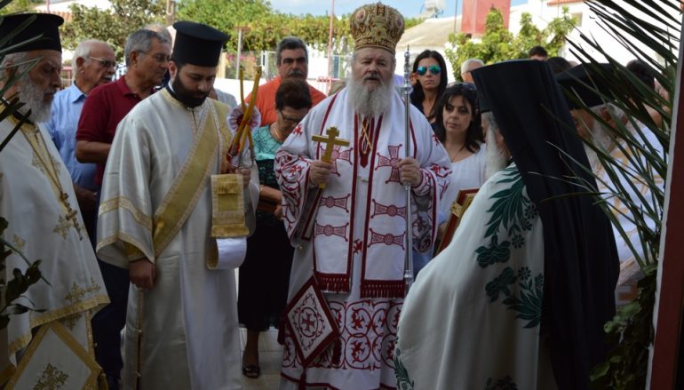 Πανηγυρικός εορτασμός της Παναγίας στα Χωραφάκια Χανίων (ΦΩΤΟ)