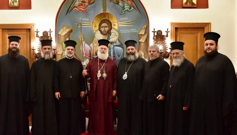 Άφιξη του Πατριάρχη Αλεξανδρείας και πάσης Αφρικής στην Ι. Μ. Λαγκαδά (ΦΩΤΟ)