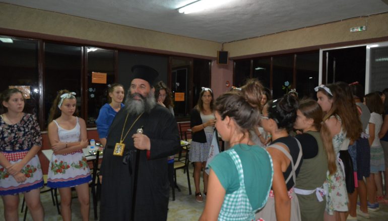 Ο Μητροπολίτης Λαγκαδά στις Κατασκηνώσεις τις Μητροπόλεώς του (ΦΩΤΟ)