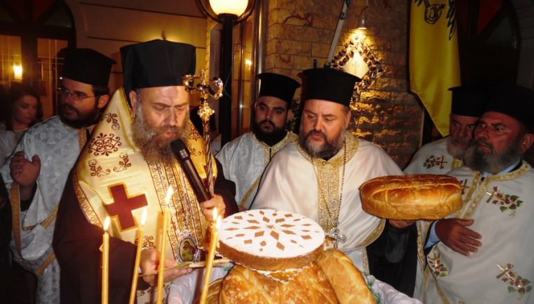Πλήθος ευσεβών χριστιανών στην πανήγυρη του Αγίου Φανουρίου Μάρκου (ΦΩΤΟ)