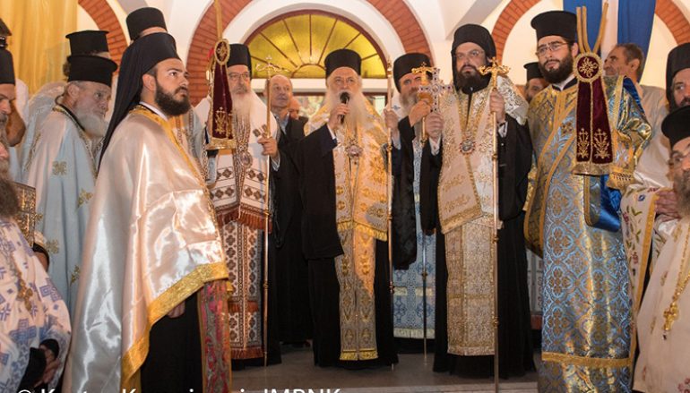 Η ακολουθία των εγκωμίων της Υπεραγίας Θεοτόκου στην Αλεξάνδρεια (ΦΩΤΟ)