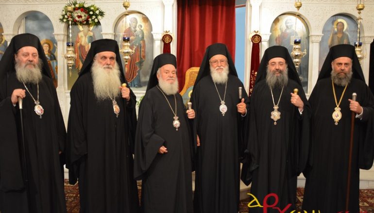 Εσπερινός ονομαστηρίων του Μητροπολίτη Μαντινείας (ΦΩΤΟ)