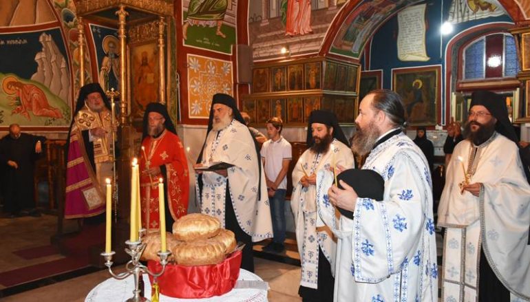 Η μνήμη της Αποτομής της Κεφαλής του Τιμίου Προδρόμου στο Πατριαρχείο Ιεροσολύμων (ΦΩΤΟ-ΒΙΝΤΕΟ)