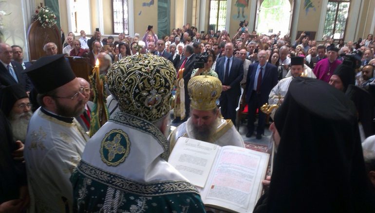 Χειροτονία Μητροπολίτου Ερυθρών από τον Οικουμενικό Πατριάρχη στη Σμύρνη (ΦΩΤΟ-ΒΙΝΤΕΟ)