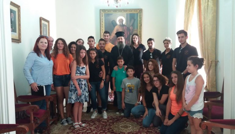 Ἐπίσκεψη Ἀθλητῶν τοῦ Στίβου στὸν Μητροπολίτη Πατρῶν (ΦΩΤΟ)