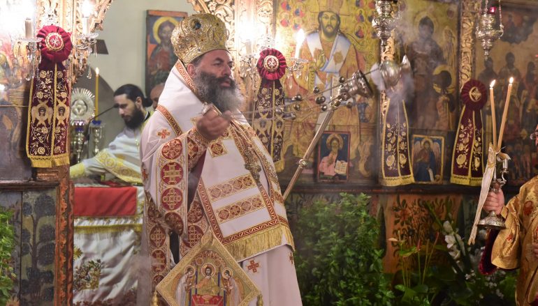 Η Κυριακή μετά την Ύψωση στη Μητρόπολη Λαγκαδά (ΦΩΤΟ)