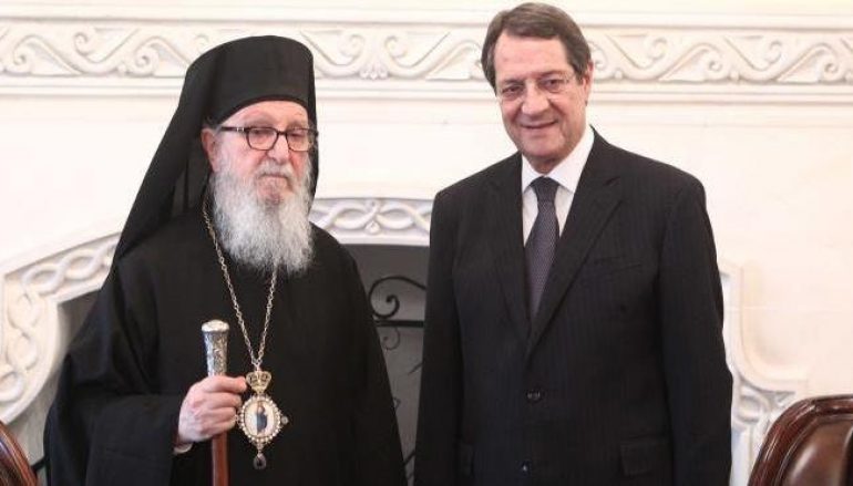 Ο Πρόεδρος της Δημοκρατίας Κύπρου συναντήθηκε με τον Αρχιεπίσκοπο Αμερικής