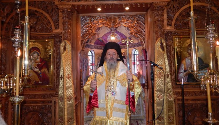 Ο Επίσκοπος Κερνίτσης στην Ι. Μονή Παναγίας Ελεούσης Πιτίτσας Πατρών (ΦΩΤΟ)