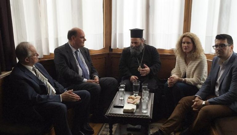 Στον Μητροπολίτη Ιωαννίνων ο Θεόδωρος Φορτσάκης