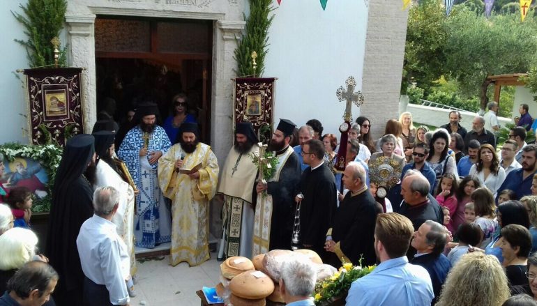 Η εορτή του Αγίου Ιωάννη του Θεολόγου στο Χουδέτσι Ηρακλείου (ΦΩΤΟ)