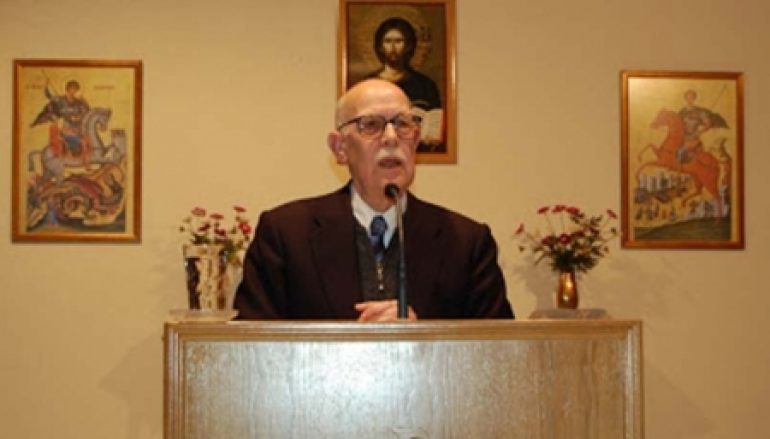 Ἔφυγε γιά τόν οὐρανό ὁ θεολόγος Νικόλαος Π. Βασιλειάδης