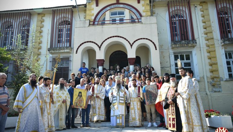 Αρχιερατική Θ. Λειτουργία στην Ι. Μονή Εισοδίων Θεοτόκου Πέτρας Ολύμπου (ΦΩΤΟ)